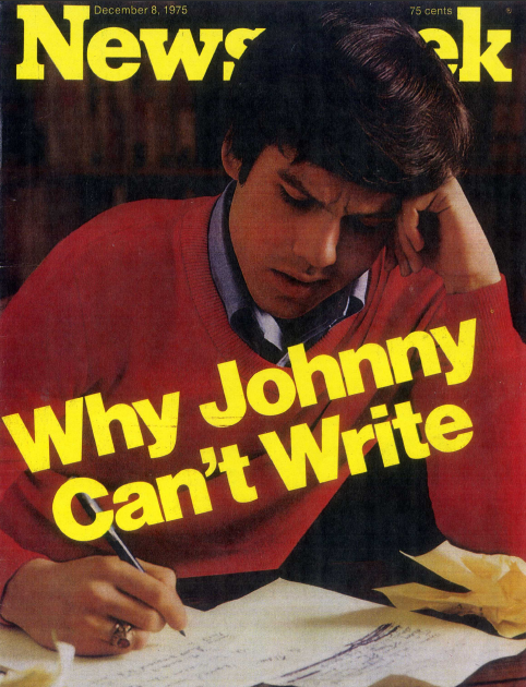 Writing in a Nation of Testing: Why Johnny Can't Write